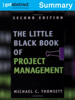 cover image of The Little Black Book of Project Management (Summary)